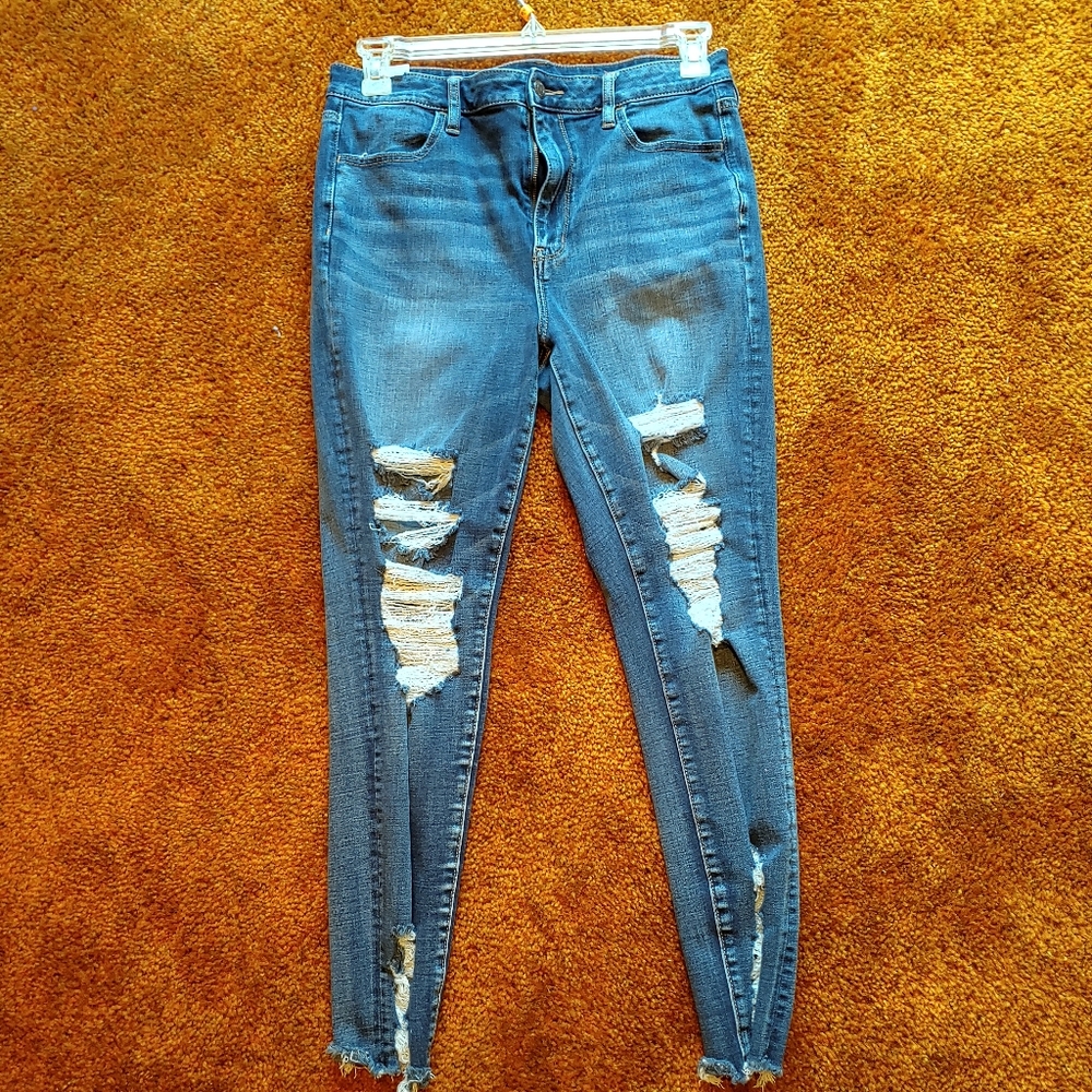 Super hi rise jeggings
